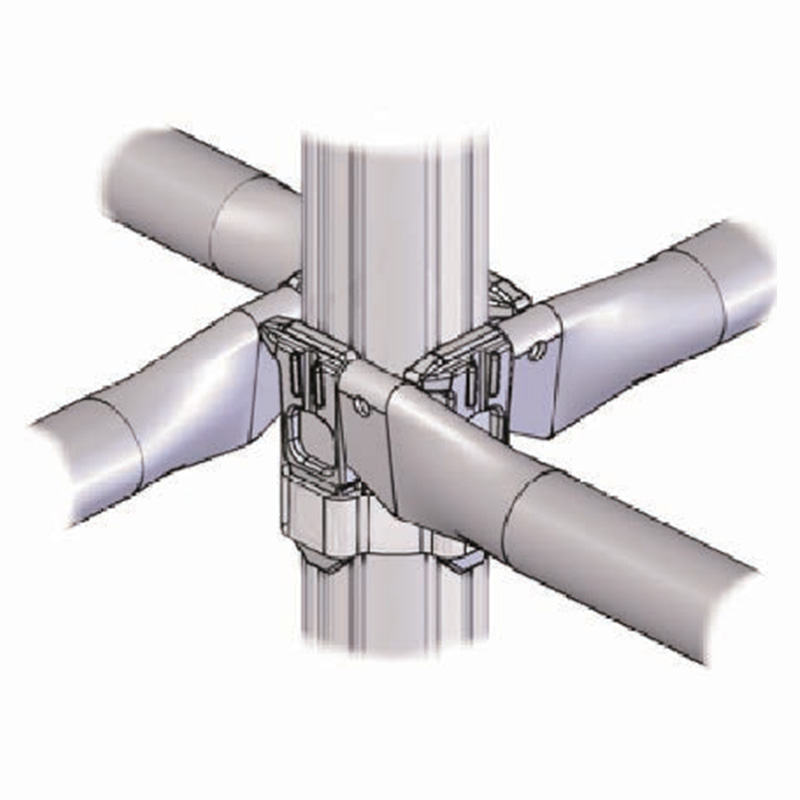 Модульная система крепления зданий