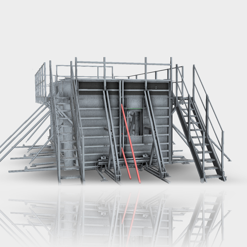 Формы для сборных домов из ППВХ